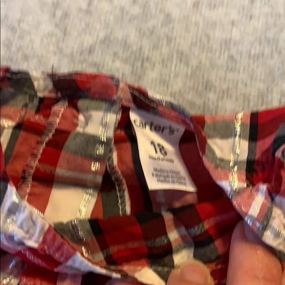 Carters plaid blouse - Picture 3 of 3
